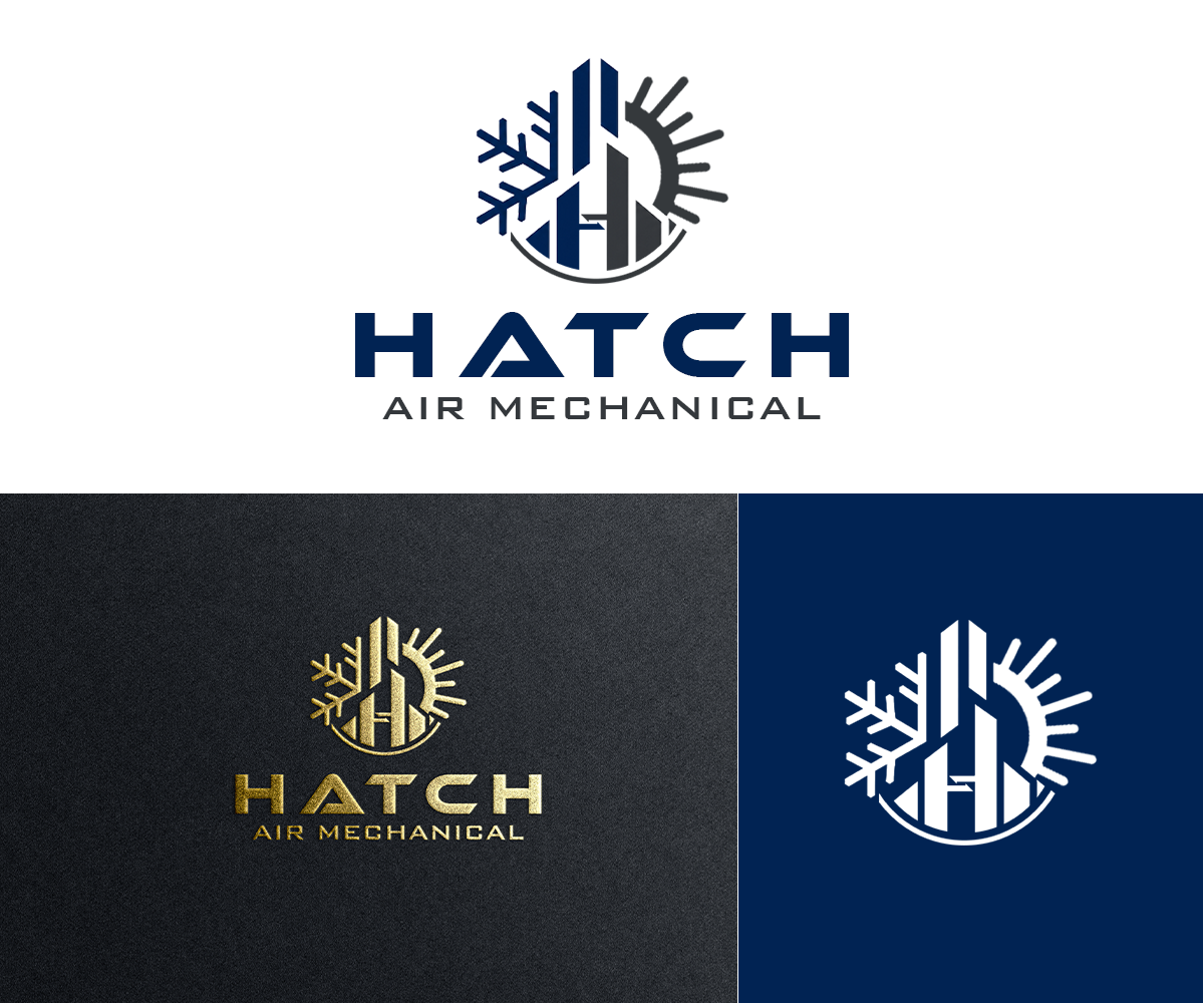Logo Design by SANJU1 for Hatch Air Mechanical | Design #37555171