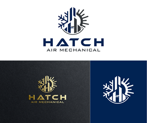 Logo Design by SANJU1 for Hatch Air Mechanical | Design: #37555171