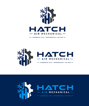 Logo Design by Noor Ezz for Hatch Air Mechanical | Design: #37552007