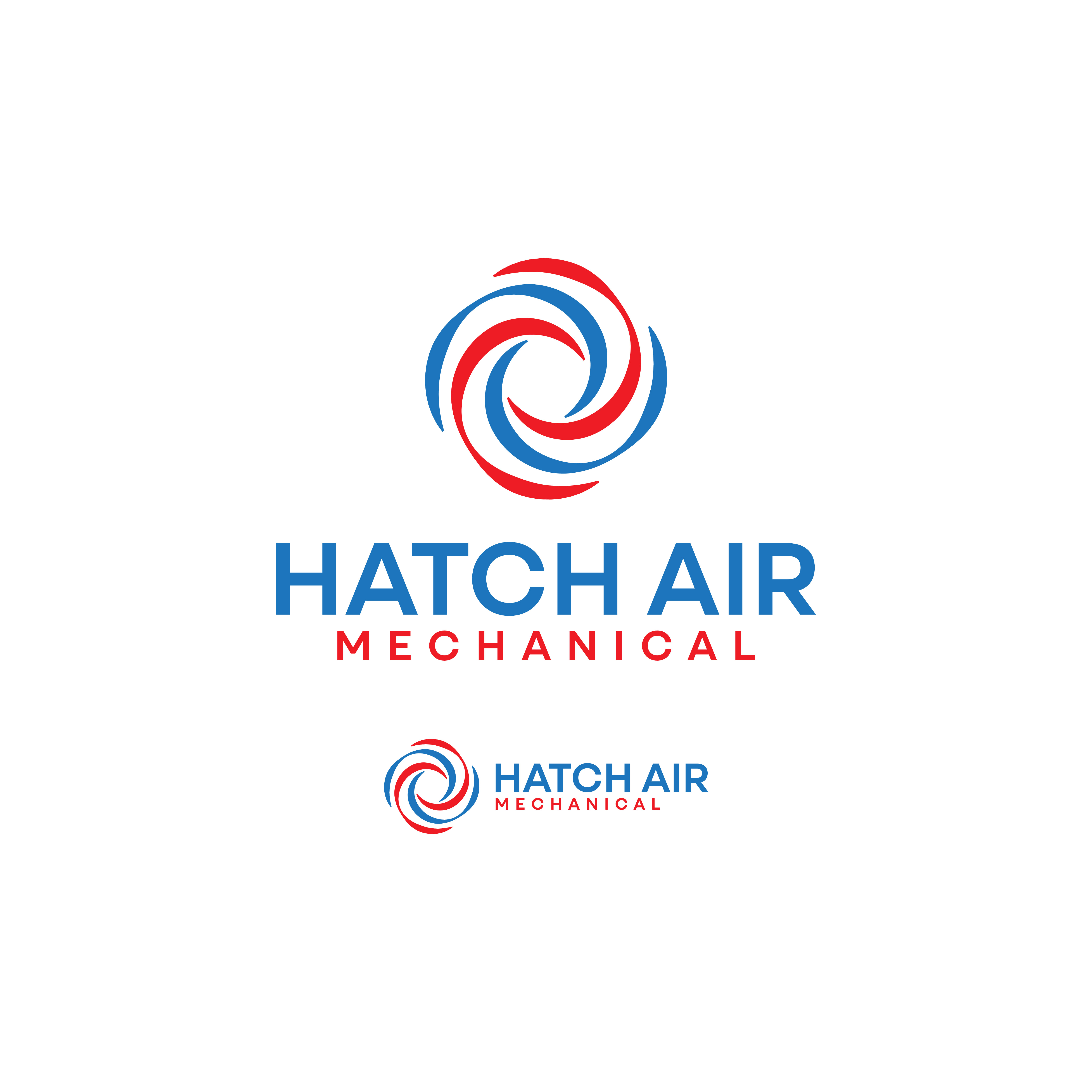 Logo Design by ares artworx for Hatch Air Mechanical | Design #37660021
