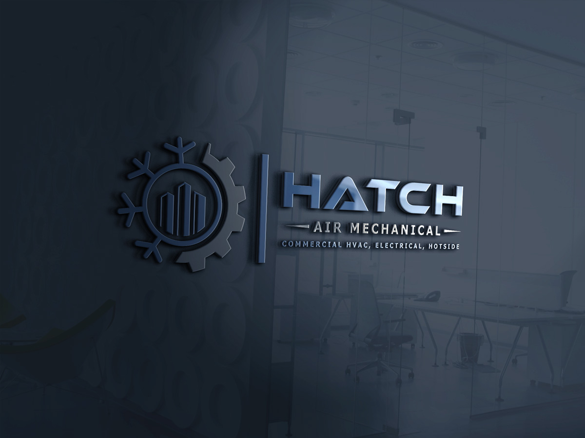 Logo Design by Logo Care. for Hatch Air Mechanical | Design #37555430