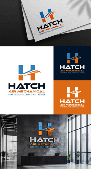 Logo Design by StunnerDesignz for Hatch Air Mechanical | Design: #37551370