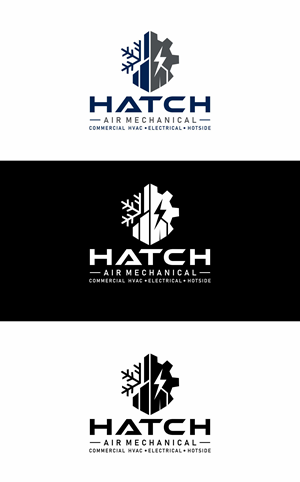 Logo Design by LordRam for Hatch Air Mechanical | Design: #37560807