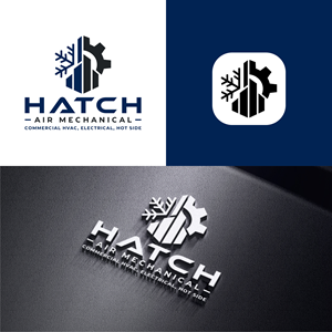 Logo Design by Mama Designer for Hatch Air Mechanical | Design: #37548661