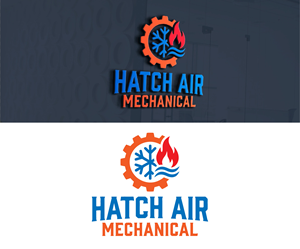 Logo Design by Raul Jimenez for Hatch Air Mechanical | Design: #37669252