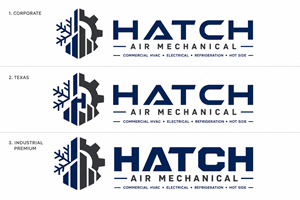 Logo Design by Max37 for Hatch Air Mechanical | Design: #37570008