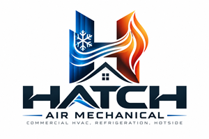 Logo Design by Sharmin Akter Shibli for Hatch Air Mechanical | Design: #37663412