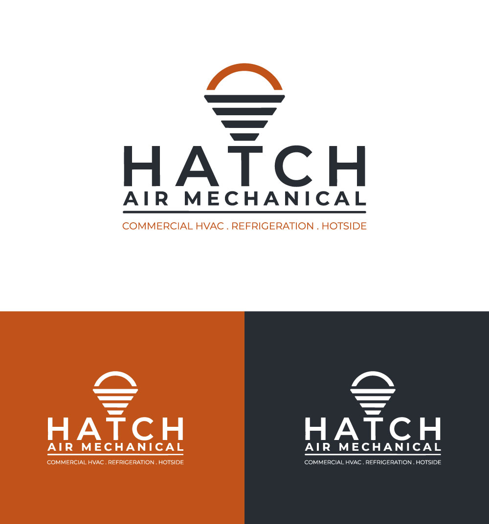 Logo Design by artpure for Hatch Air Mechanical | Design #37645421