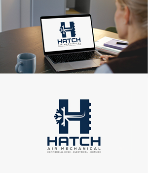 Logo Design by Nanas91 for Hatch Air Mechanical | Design: #37571698