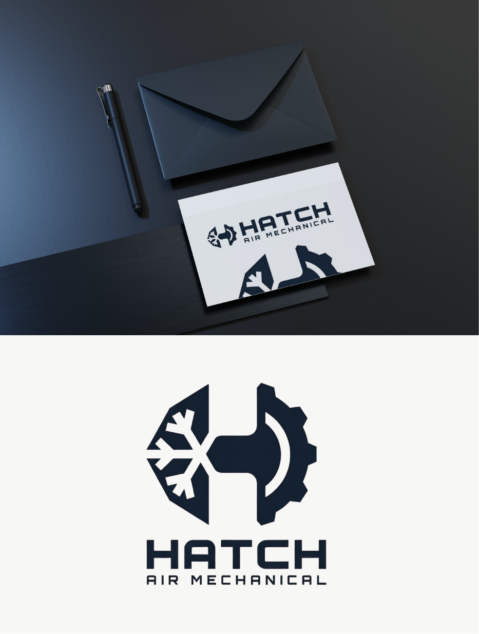 Logo Design by Nanas91 for Hatch Air Mechanical | Design #37571700