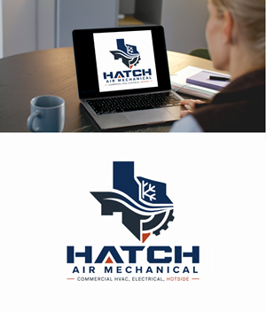 Logo Design by Nanas91 for Hatch Air Mechanical | Design: #37571701