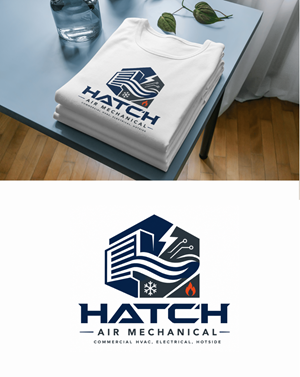 Logo Design by Nanas91 for Hatch Air Mechanical | Design: #37571702