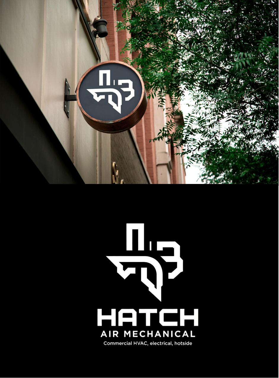 Logo Design by Nanas91 for Hatch Air Mechanical | Design #37571703