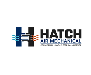 Logo Design by Mala Begum for Hatch Air Mechanical | Design: #37552636