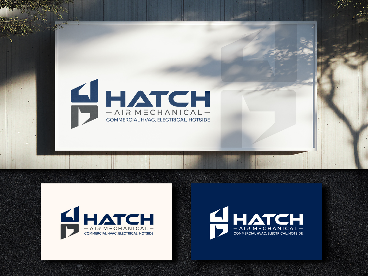 Logo Design by ArtSamurai for Hatch Air Mechanical | Design #37549884