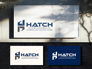 Logo Design by ArtSamurai for Hatch Air Mechanical | Design: #37549884