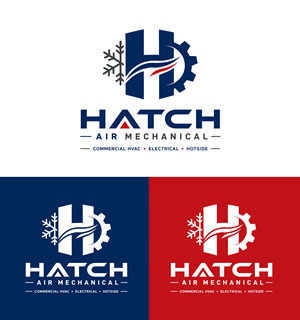 Logo Design by Nooren for Hatch Air Mechanical | Design: #37551132