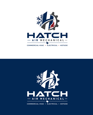 Logo Design by Marcos. for Hatch Air Mechanical | Design: #37551087