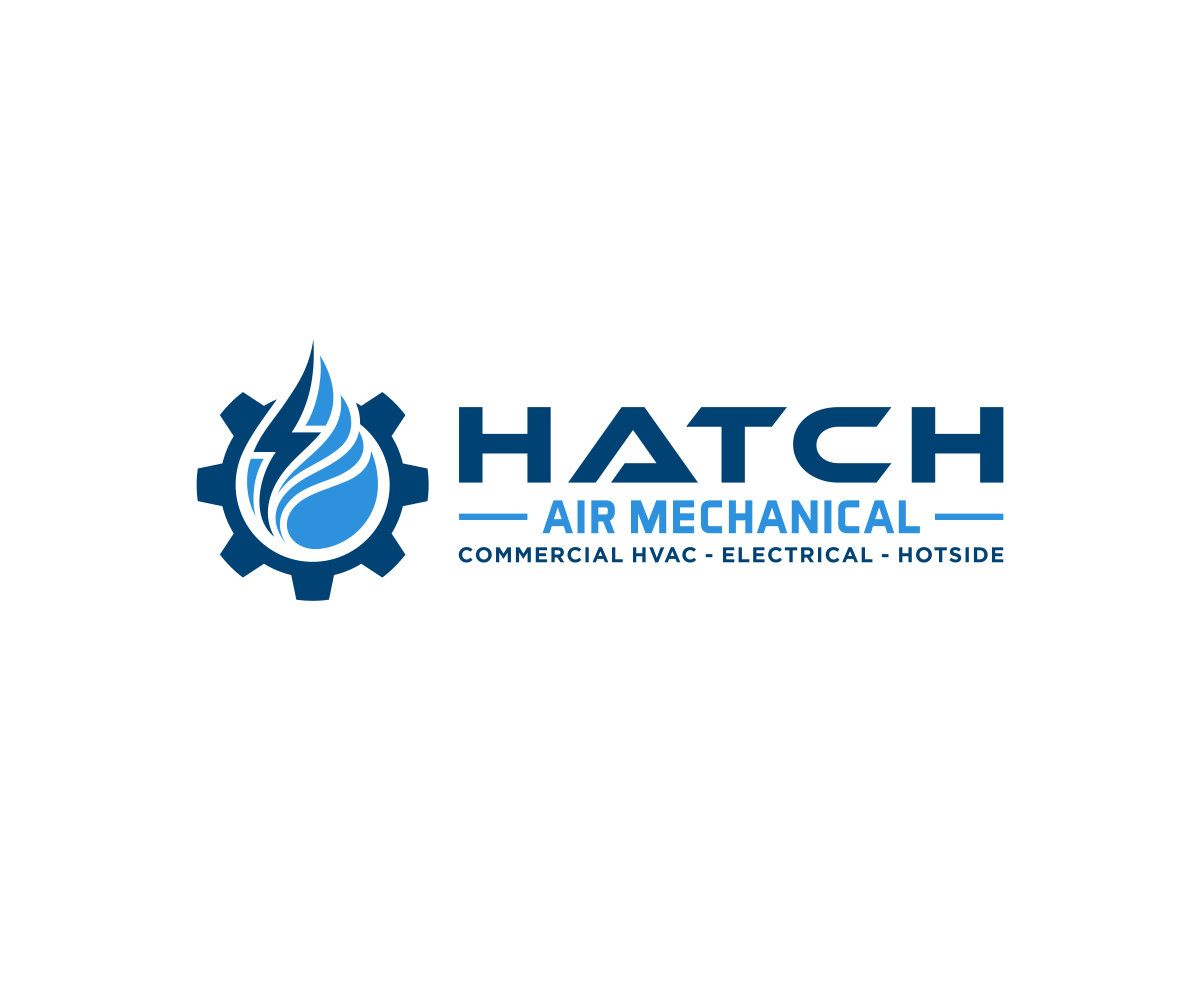 Logo Design by Tekhat Studio for Hatch Air Mechanical | Design #37571276