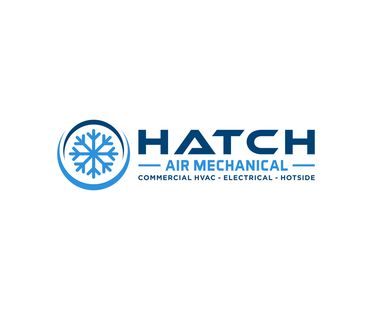 Logo Design by Tekhat Studio for Hatch Air Mechanical | Design #37571278