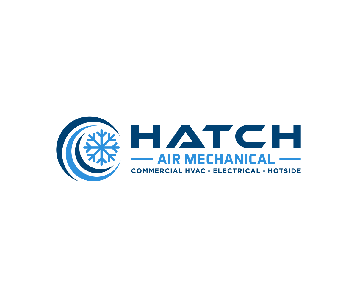 Logo Design by Tekhat Studio for Hatch Air Mechanical | Design #37571283