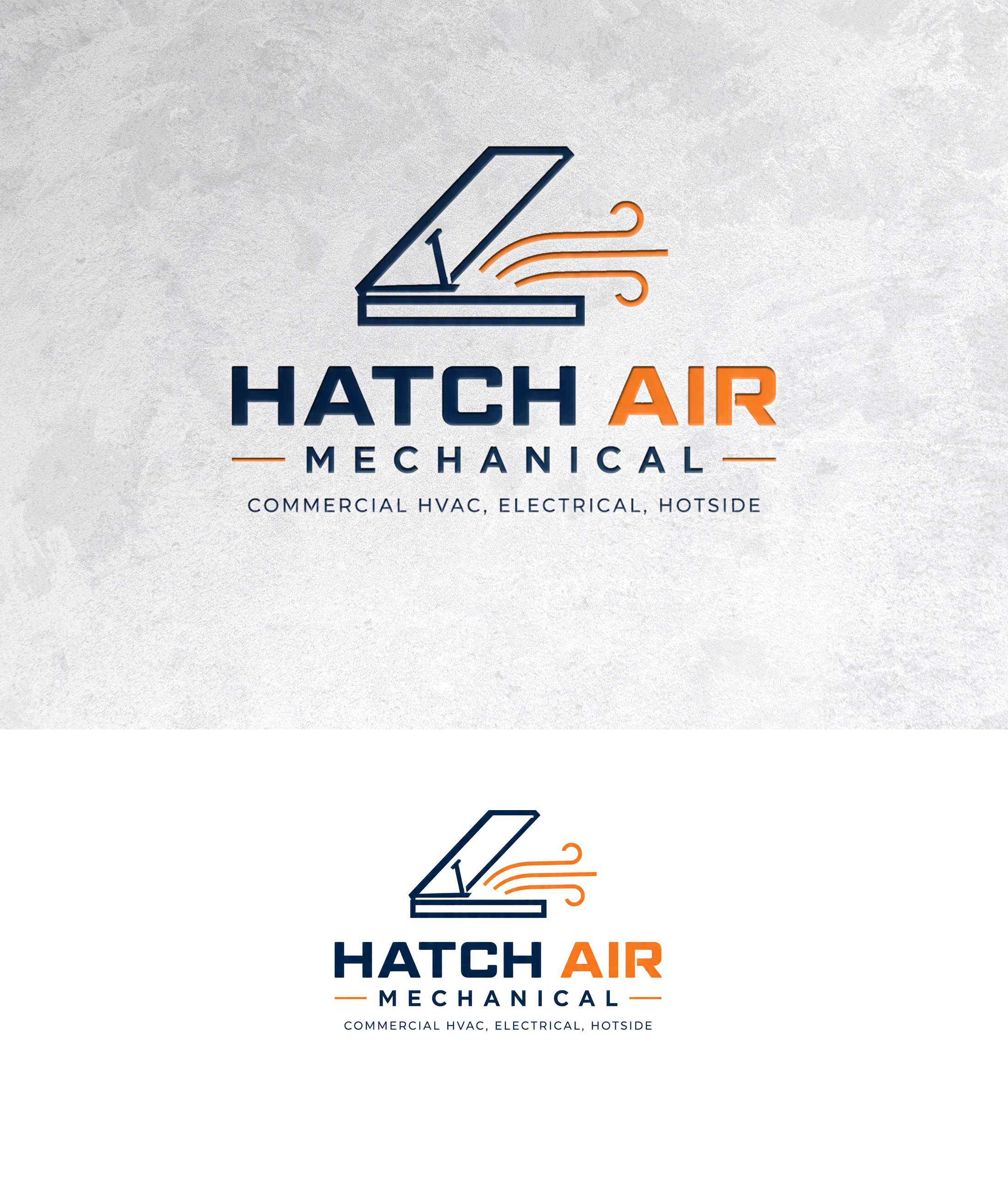 Logo Design by zamdi for Hatch Air Mechanical | Design #37552427