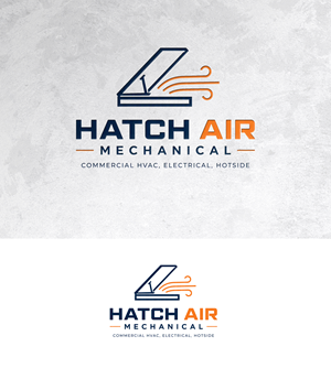 Logo Design by zamdi for Hatch Air Mechanical | Design: #37552427