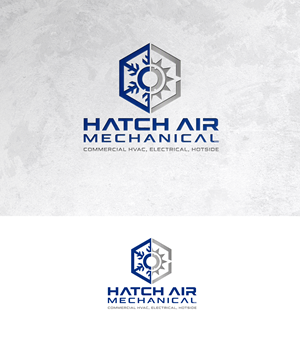 Logo Design by zamdi for Hatch Air Mechanical | Design: #37552428