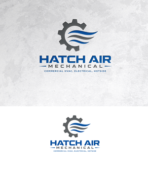Logo Design by zamdi for Hatch Air Mechanical | Design: #37552429