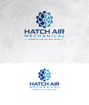 Logo Design by zamdi for Hatch Air Mechanical | Design: #37552431