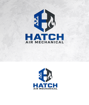 Logo Design by zamdi for Hatch Air Mechanical | Design: #37552432