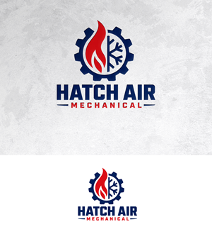 Logo Design by zamdi for Hatch Air Mechanical | Design: #37552433