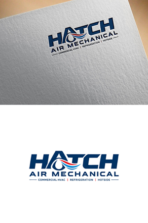 Logo Design by Z0omie99 for Hatch Air Mechanical | Design: #37663647