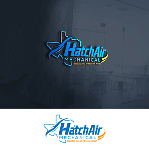 Logo Design by Veni  Studio for Hatch Air Mechanical | Design: #37660127