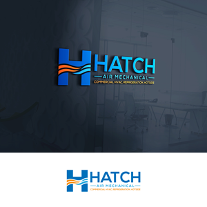 Logo Design by Veni  Studio for Hatch Air Mechanical | Design: #37660128