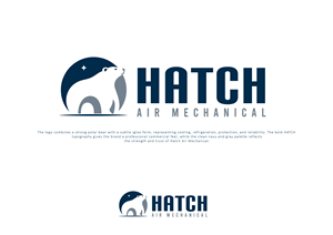 Logo Design by Mr Luca for Hatch Air Mechanical | Design #37664413