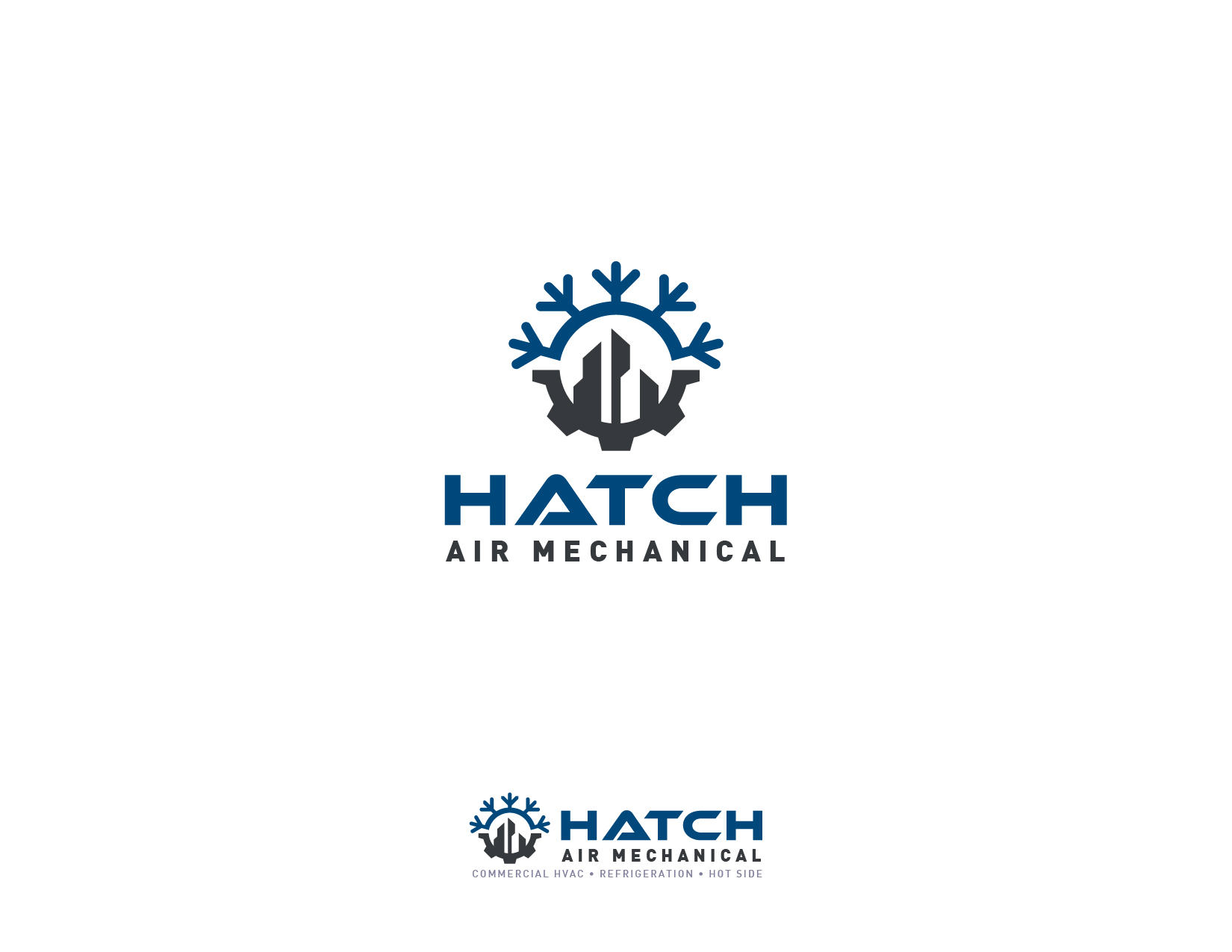 Logo Design by JuniorDesigns for Hatch Air Mechanical | Design #37551929