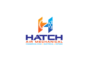 Logo Design by Buck Tornado for Hatch Air Mechanical | Design: #37549635
