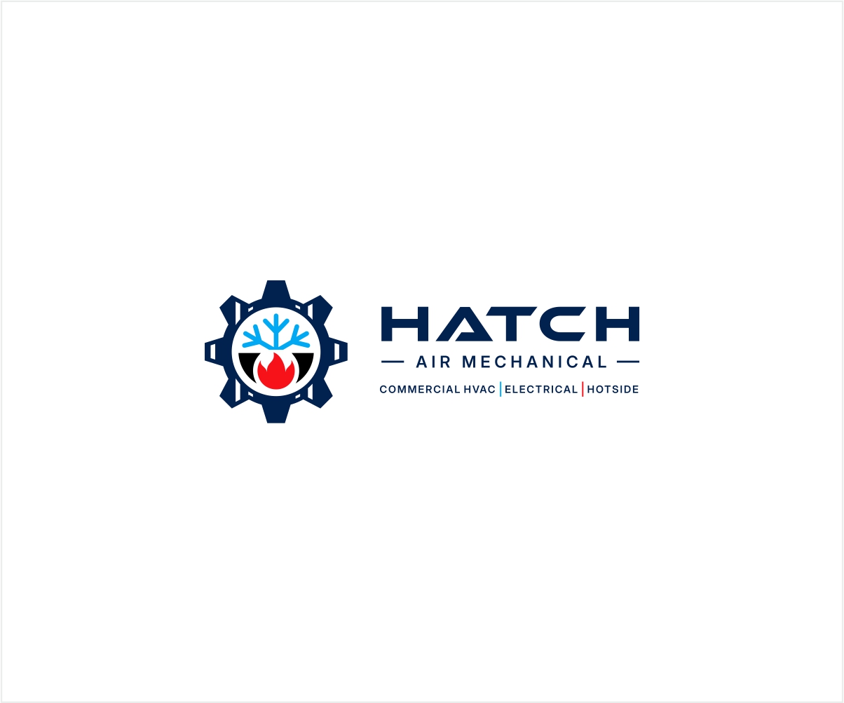 Logo Design by Logocraft for Hatch Air Mechanical | Design #37556749
