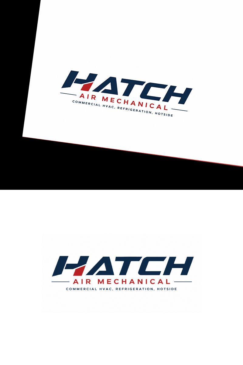 Logo Design by Pixello> for Hatch Air Mechanical | Design #37653930