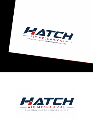 Logo Design by Pixello> for Hatch Air Mechanical | Design: #37653930