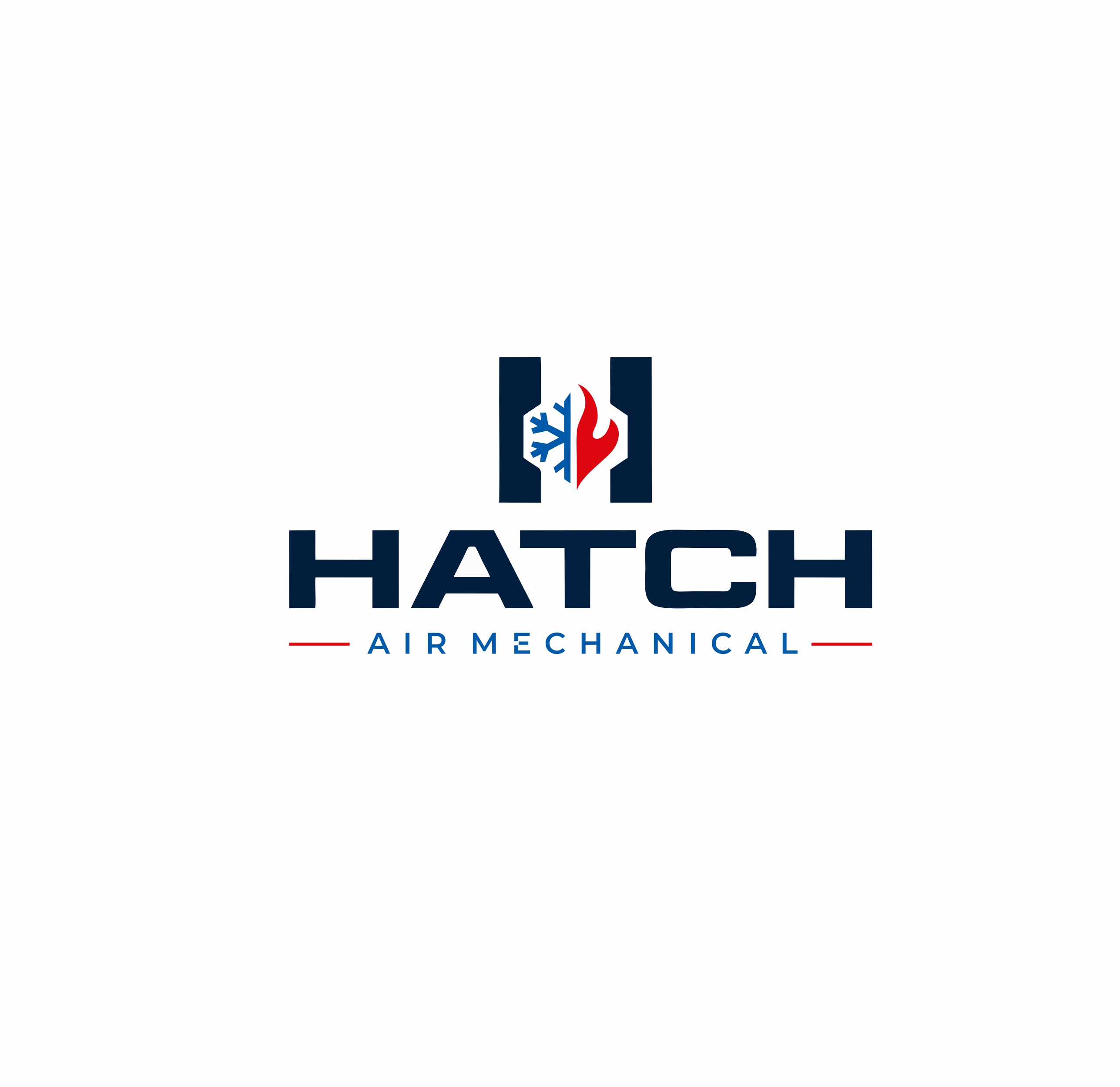 Logo Design by Lok Trikoti for Hatch Air Mechanical | Design #37644039