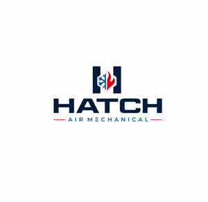Logo Design by Lok Trikoti for Hatch Air Mechanical | Design: #37644039