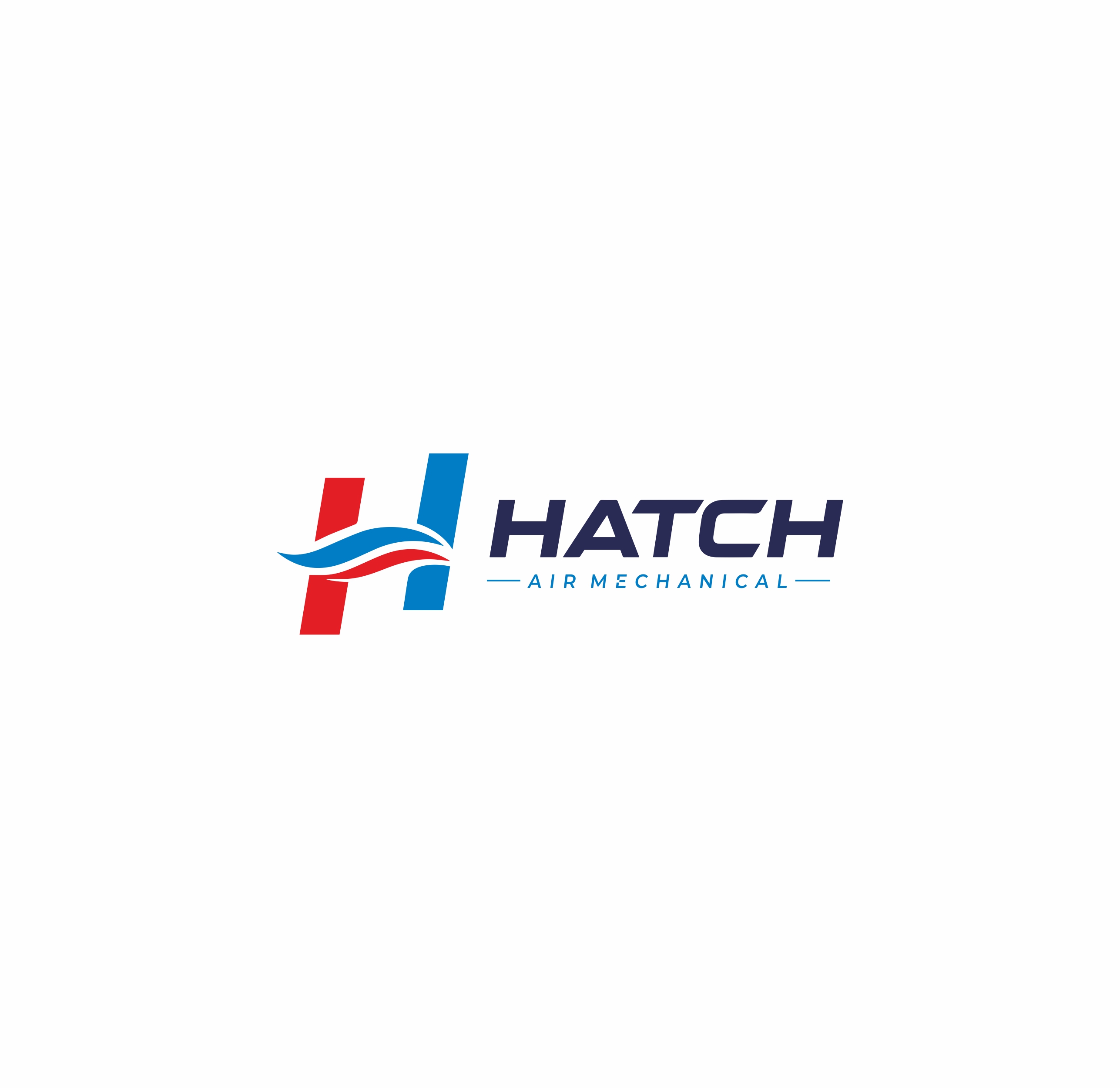 Logo Design by Lok Trikoti for Hatch Air Mechanical | Design #37644115