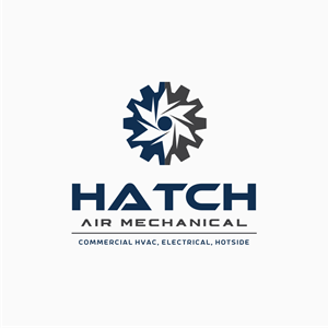 Logo Design by gray mind for Hatch Air Mechanical | Design: #37567167