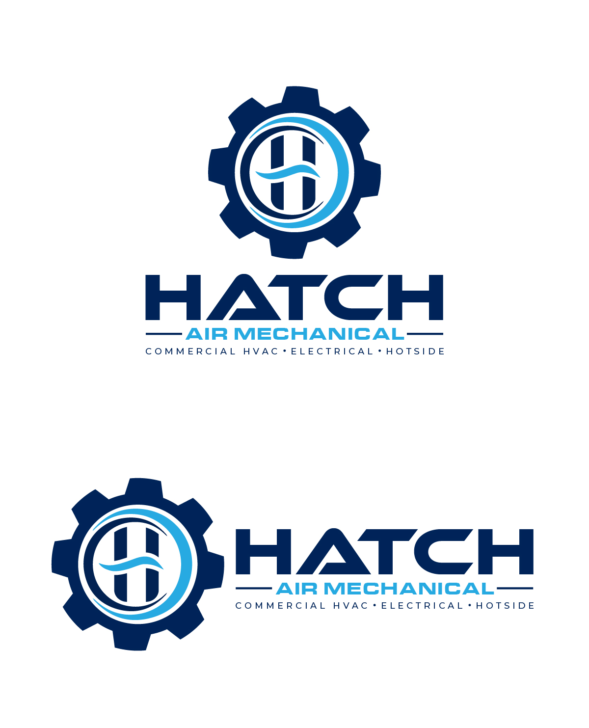 Logo Design by Owltive for Hatch Air Mechanical | Design #37652474