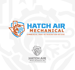 Logo Design by Master Design &amp; Concepts for Hatch Air Mechanical | Design: #37664394