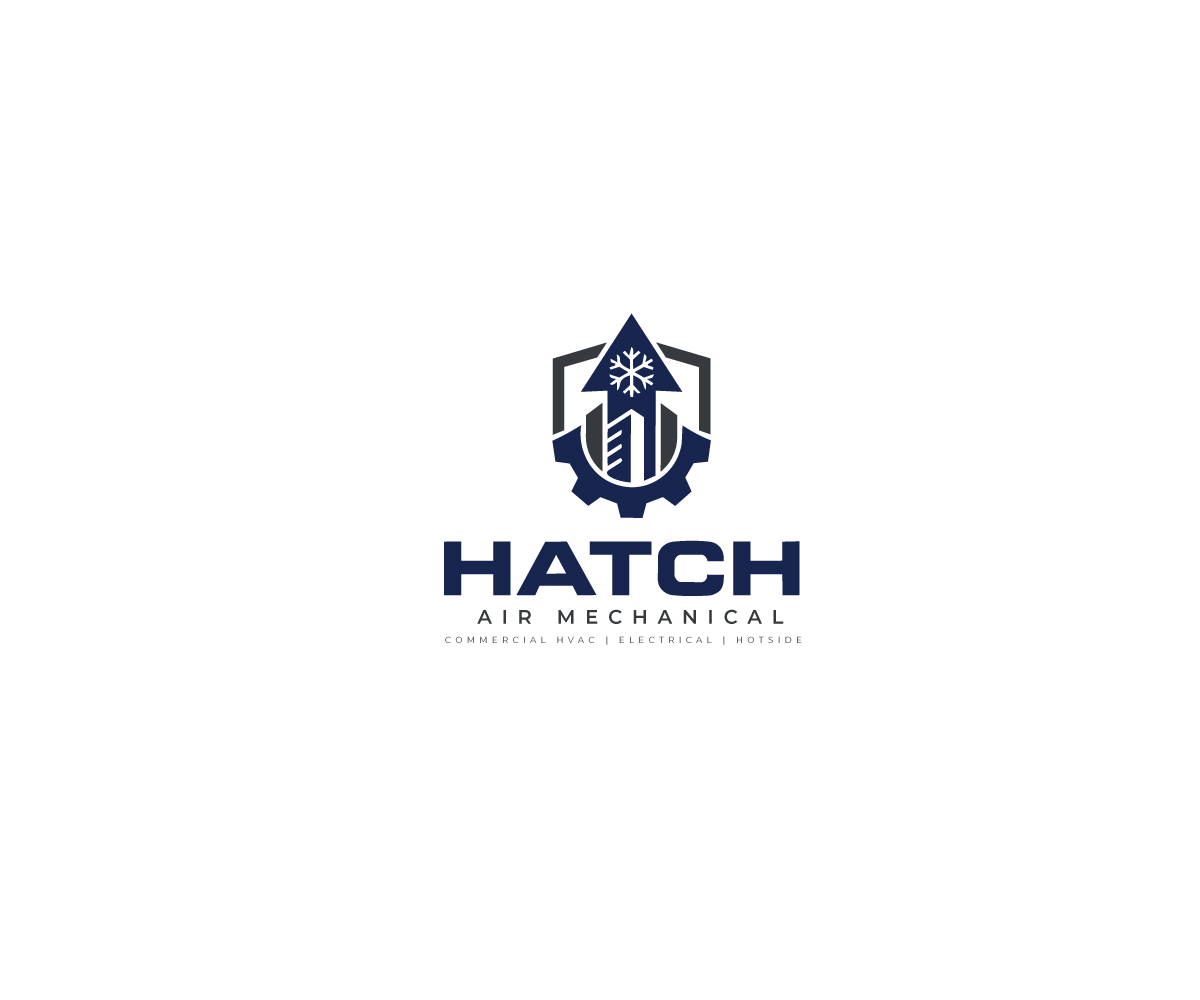 Logo Design by Mystrix for Hatch Air Mechanical | Design #37559997