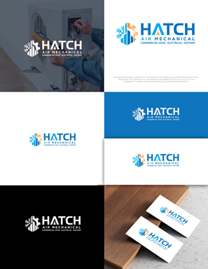 Logo Design by zebronicgraphic for Hatch Air Mechanical | Design: #37554628