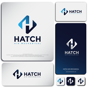Logo Design by ipadipad for Hatch Air Mechanical | Design: #37654374